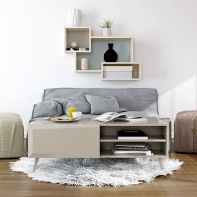 ALTUS 43″ COFFEE TABLE GLOSS GREY