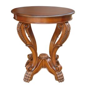 VICTORIAN CLAW FEET SIDE TABLE