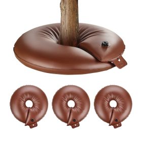 VEVOR Tree Watering Bags Slow Release, 4 Pack 16 Gallons Tree Watering Ring, Reusable Refillable Tree Irrigation Ring Water Bags