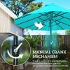 Outdoor beach umbrella /Cantilever Umbrella Without base ( Amazon Shipping)(Prohibited by WalMart)