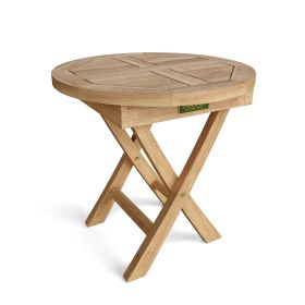 BAHAMA 20″ MINI SIDE ROUND FOLDING TABLE