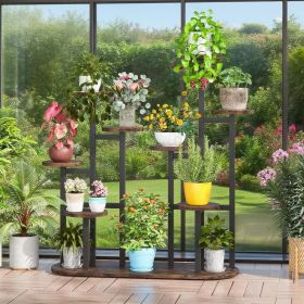 Plant Stand (Color: Rustic Brown)